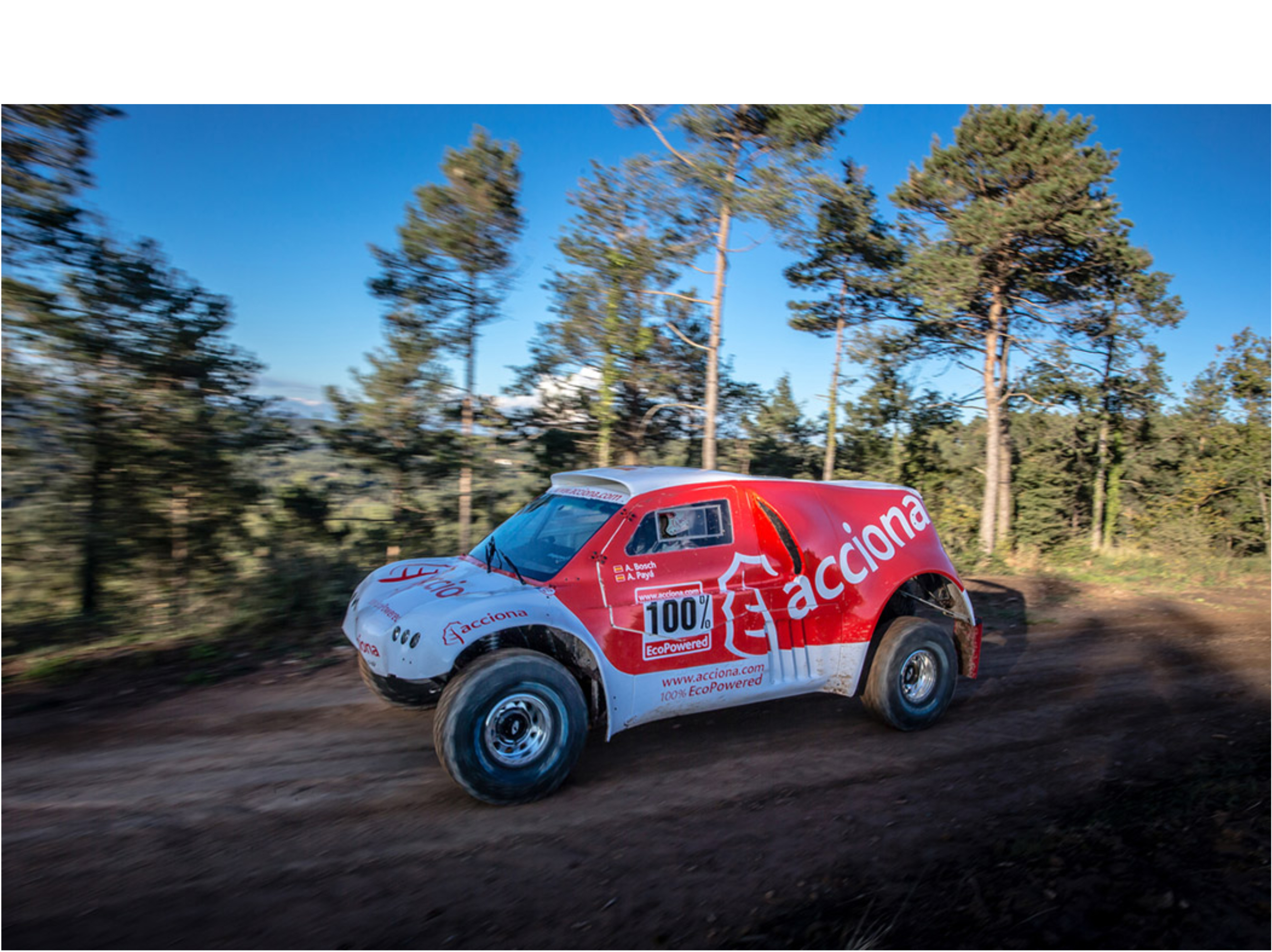 FIRST ELECTRIC CAR IN DAKAR RALLY